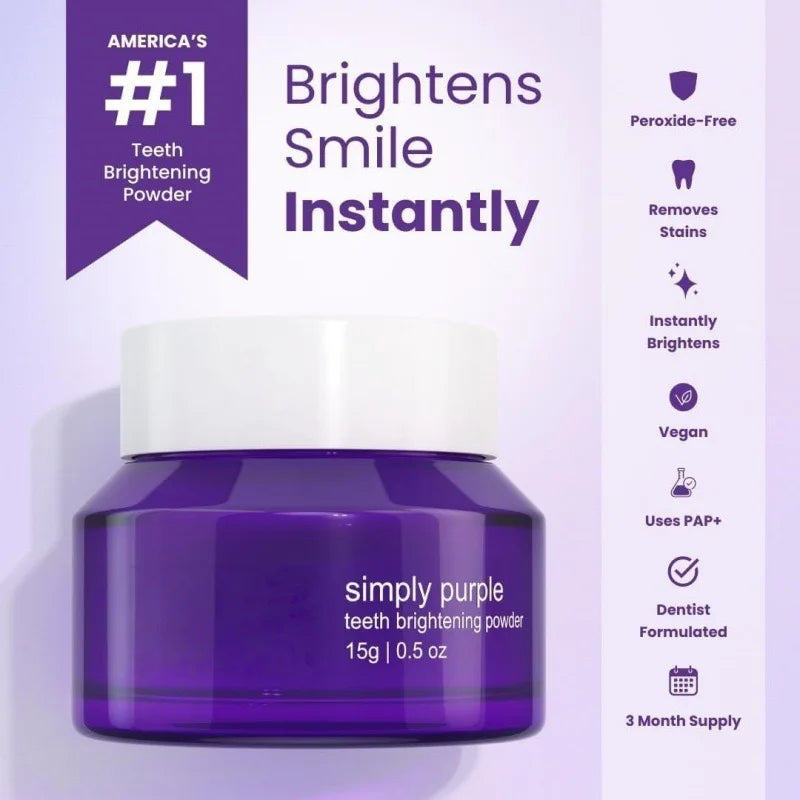 Teeth Brightening Powder | For Sensitive Teeth