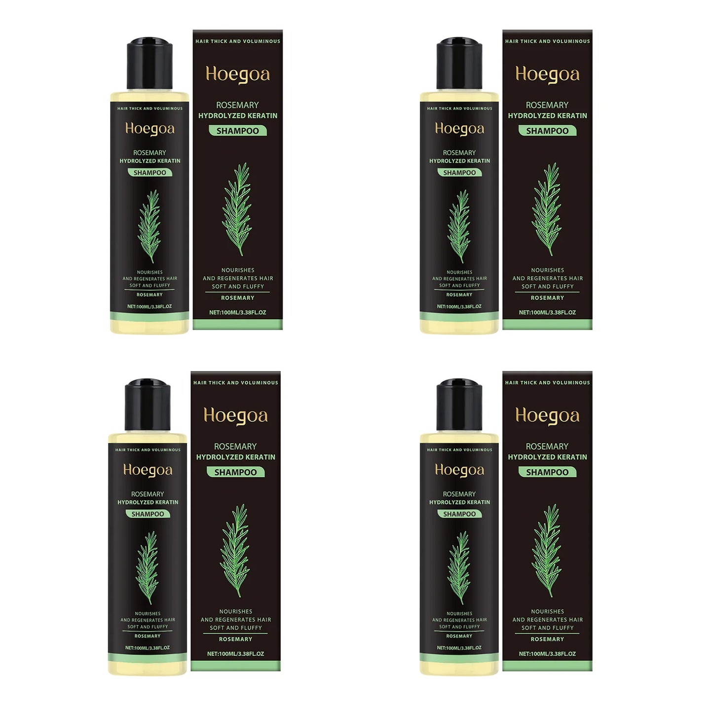 Tgideas Organic Rosemary Hair Growth Shampoo