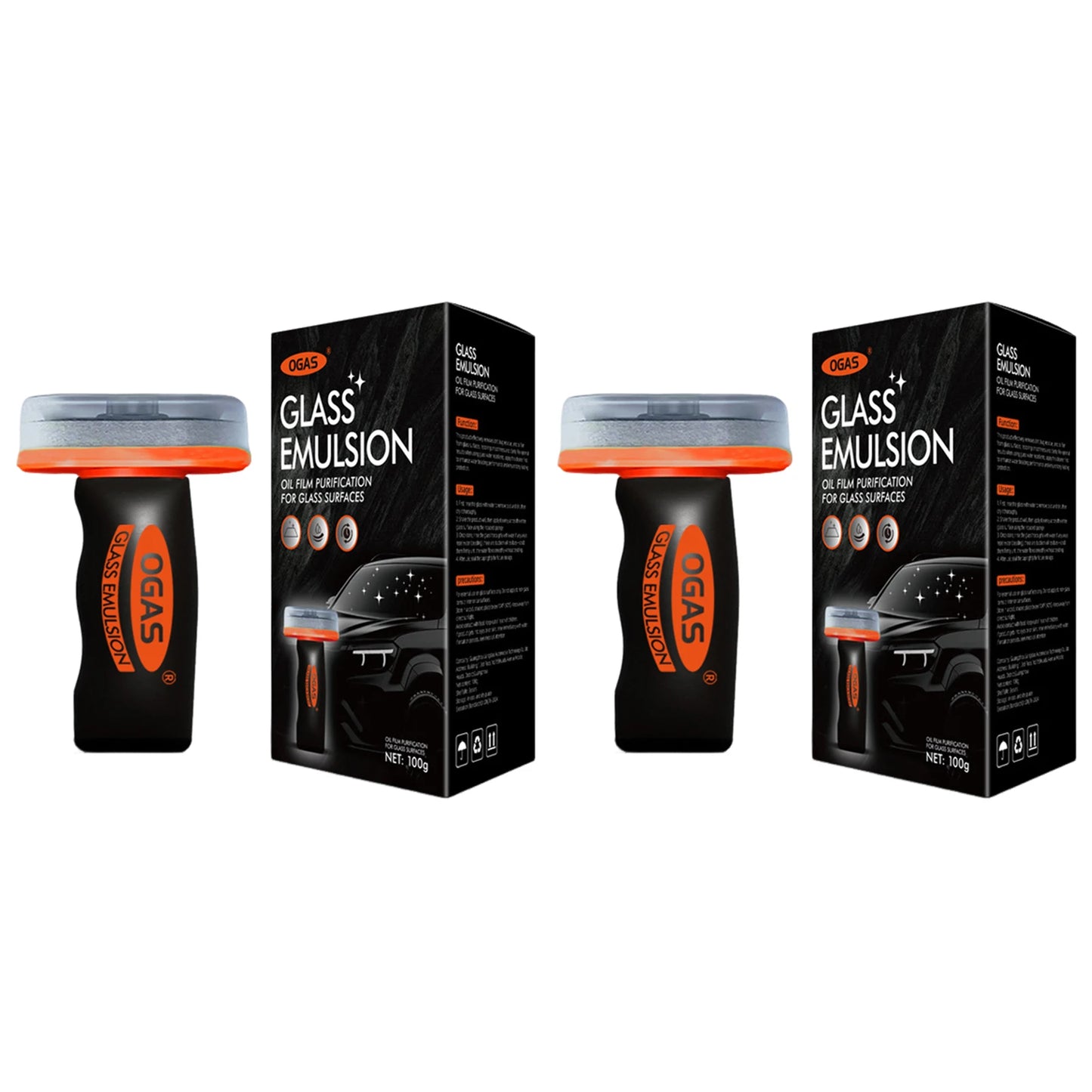 Automotive Oil Film Cleaning Brush for Car Windows – Glass Cleaning Board