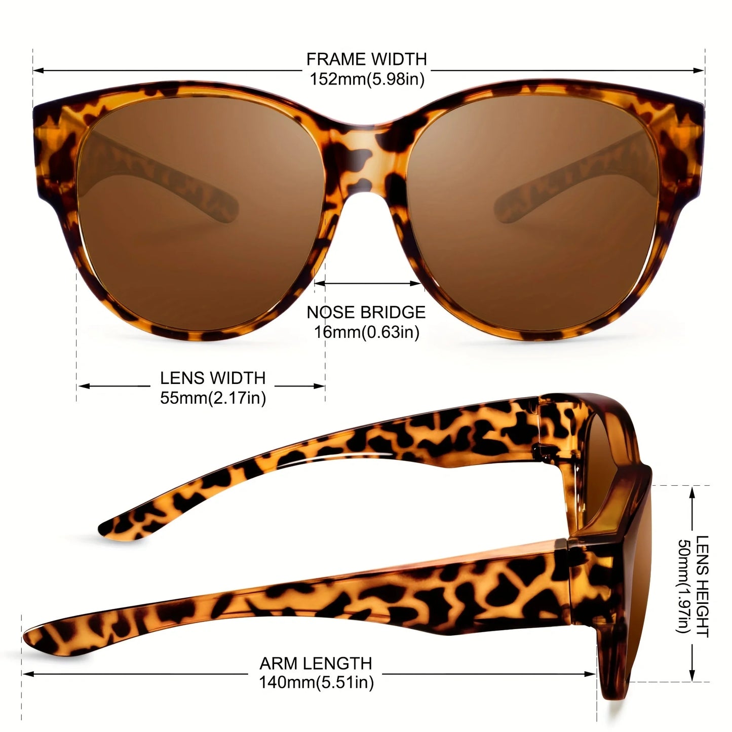 New Cat Eye Sunglasses Polarized UV400 Protection