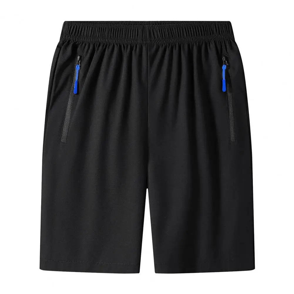 Men's Plus Size Ice Silk Stretch Shorts