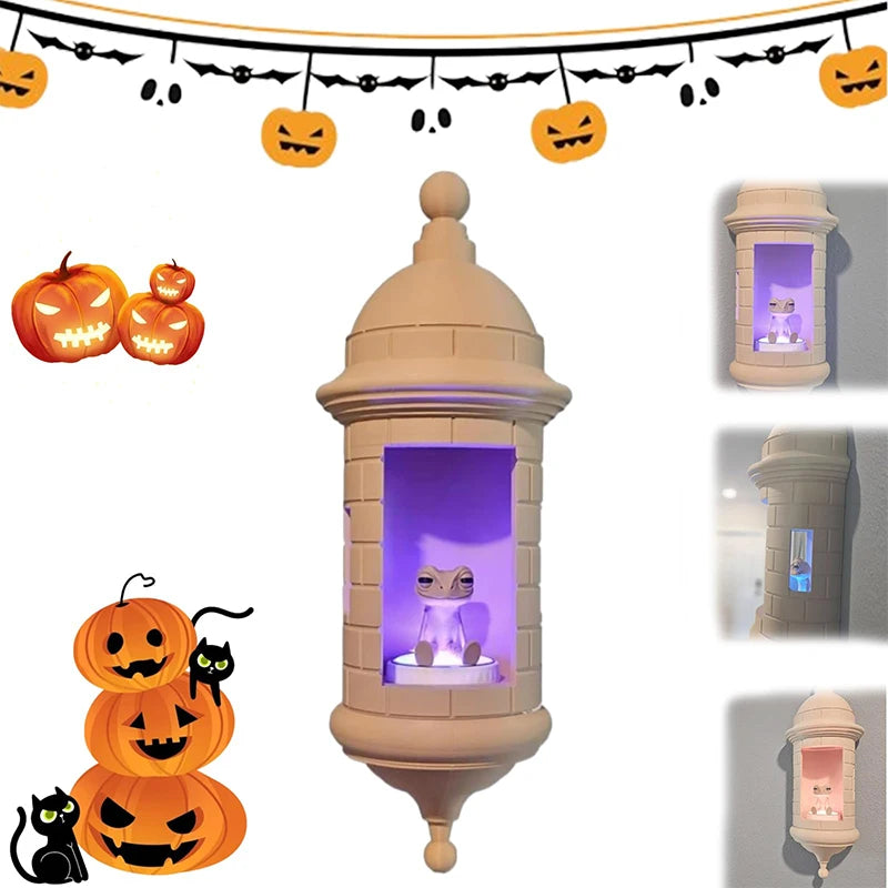 Puerto Rican Garita Wall Coqui Lamp