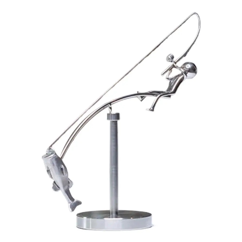 The Fisherman Balancing Sculpture