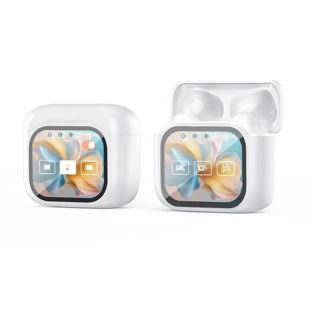 Wireless Bluetooth Translation Earphone With LED display screen(Fit iOS & Android)