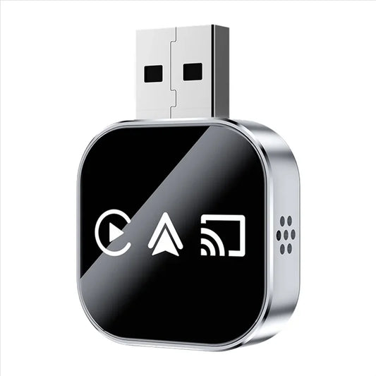 2026 Upgrade 3 in 1 Screen Mirror iOS Phone, wired to wireless Carplay adapter