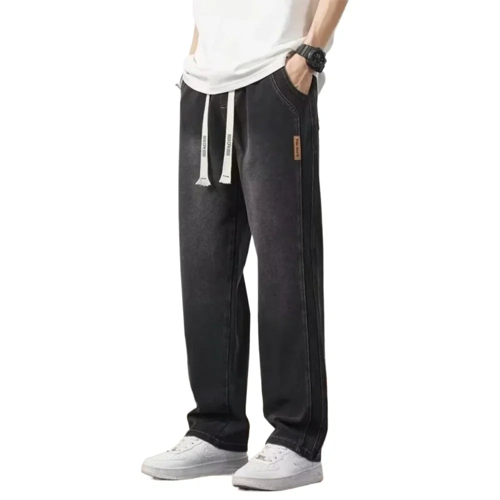 Men's Loose Straight Jeans
