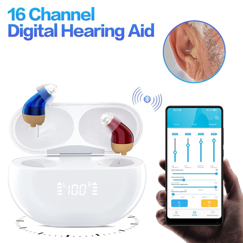 Micro CIC Heaing Aids (App Controlled)