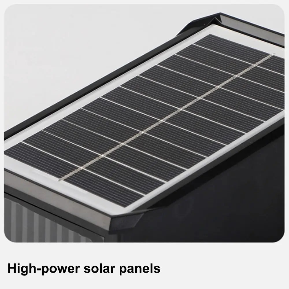 Solar Colorful Wall Lights Outdoor Light Waterproof