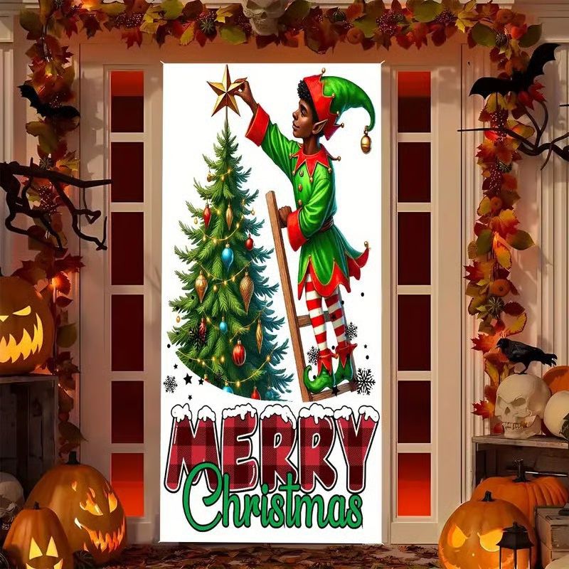 Santa Claus Door Frame Banner