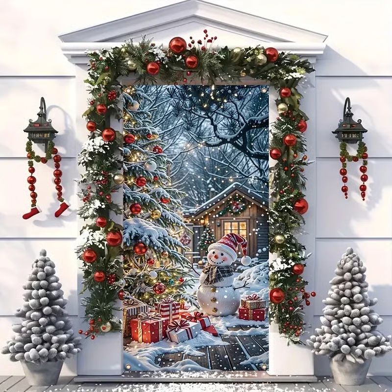 Santa Claus Door Frame Banner