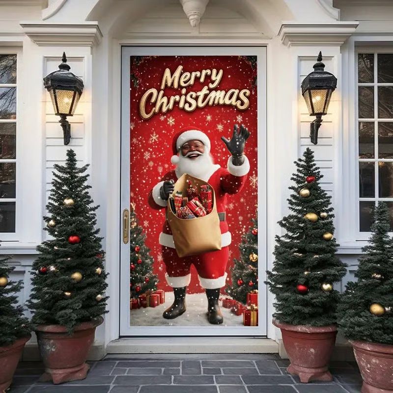 Santa Claus Door Frame Banner