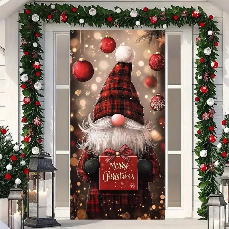 Santa Claus Door Frame Banner