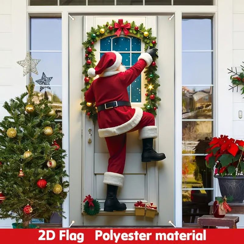 Santa Claus Door Frame Banner