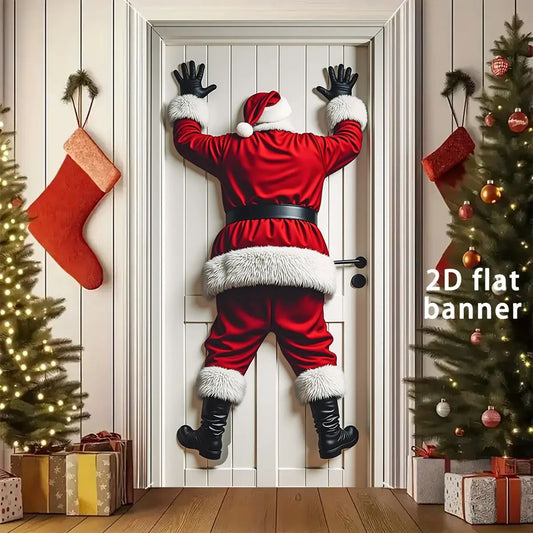 Santa Claus Door Frame Banner