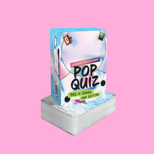 Lyrics Pop Quiz Pop Quiz 90s & 2000s Edition Music Trivia Game